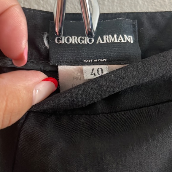 Giorgio Armani Wide Leg Pants - Picture 4 of 7